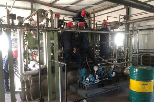 豐喜運營部循環氣壓縮機順利投運，為生產注入新動力